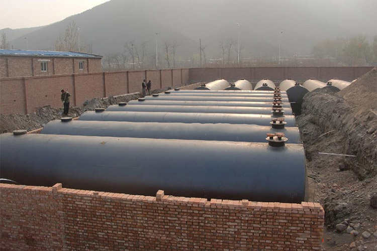 安裝重慶10噸雙層油罐的標準及要求圖片展示